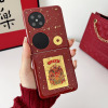KONEL 适用于华为P50 Pocket新年八方来财五路财神华为Pocket2日进斗金小折叠防摔壳