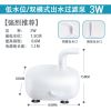 乌龟过滤器浅水低音鱼缸三合一瀑布过滤器低水位潜水泵吸粪循环泵 低水位/双模式出水过滤泵3W