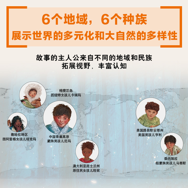 全套 [正版] 我和动物朋友们 全6册 小学生二三四五六年级非注音版阅读 引导孩子学会思考沟通解决问题的能力 一套关于自高清大图