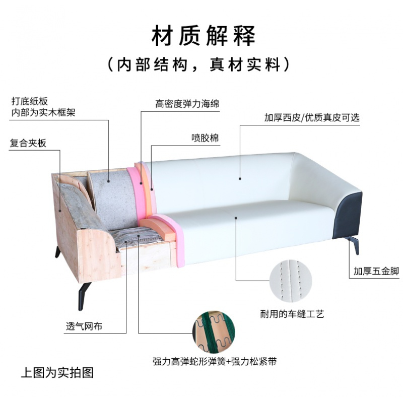 尋木匠茶几qs01 尋木匠现代简约办公室沙发茶几组合意式真皮商务接待会客室三人办公沙发 价格图片品牌报价 苏宁易购尋木匠家具旗舰店