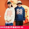 [200元3件]唐狮春季新款情侣卫衣男女连帽宽松情侣装套头衫外套国潮in