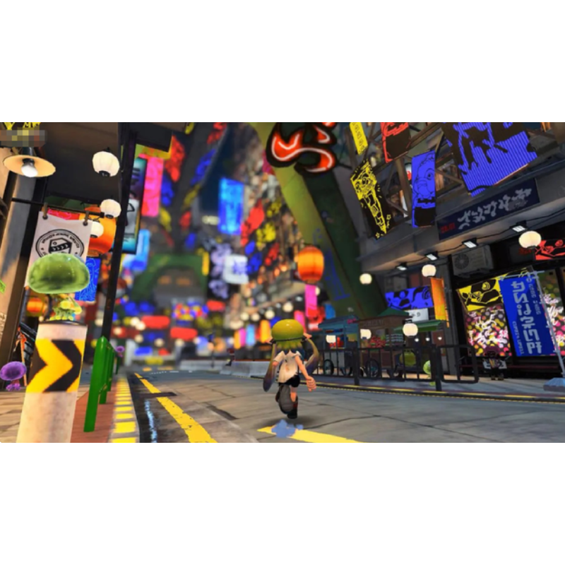 任天堂(Nintendo) Switch游戏实体卡 NS游戏卡带 国行外版通用 喷射战士3 中文字幕高清大图
