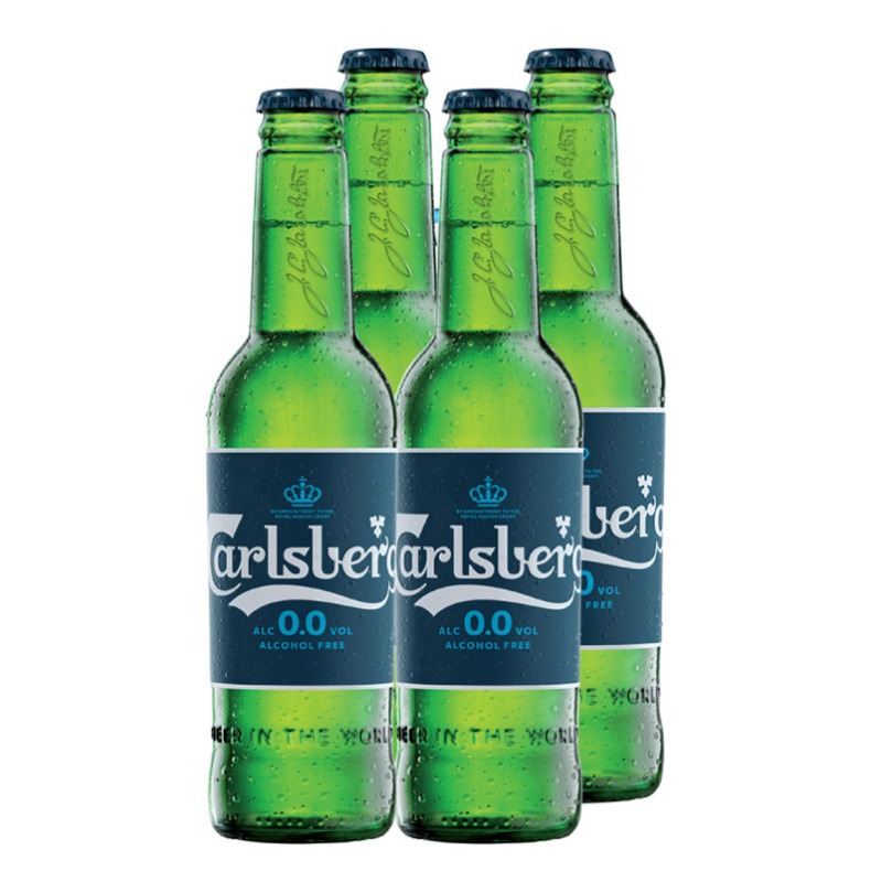 嘉士伯 無酒精啤酒 330mL X 4 香港蘇寧 SUNING