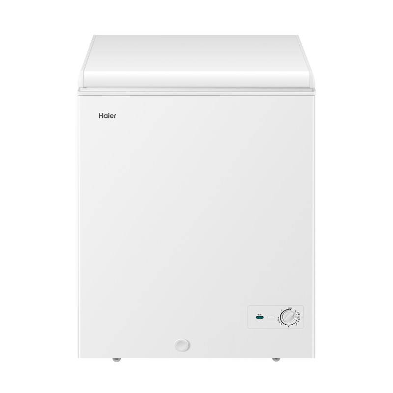 海尔(Haier)142升家用卧式冰柜 冷柜 小冰箱 1级能效