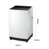 MB100ECO[10KG免清洗内筒] [中途添衣]全自动波轮 美的洗衣机 8/9/10公斤波轮洗衣机全自动 15分钟快