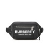 预订 BURBERRY 博柏利 徽标印花 ECONYL 腰包 斜挎包8021089 银扣