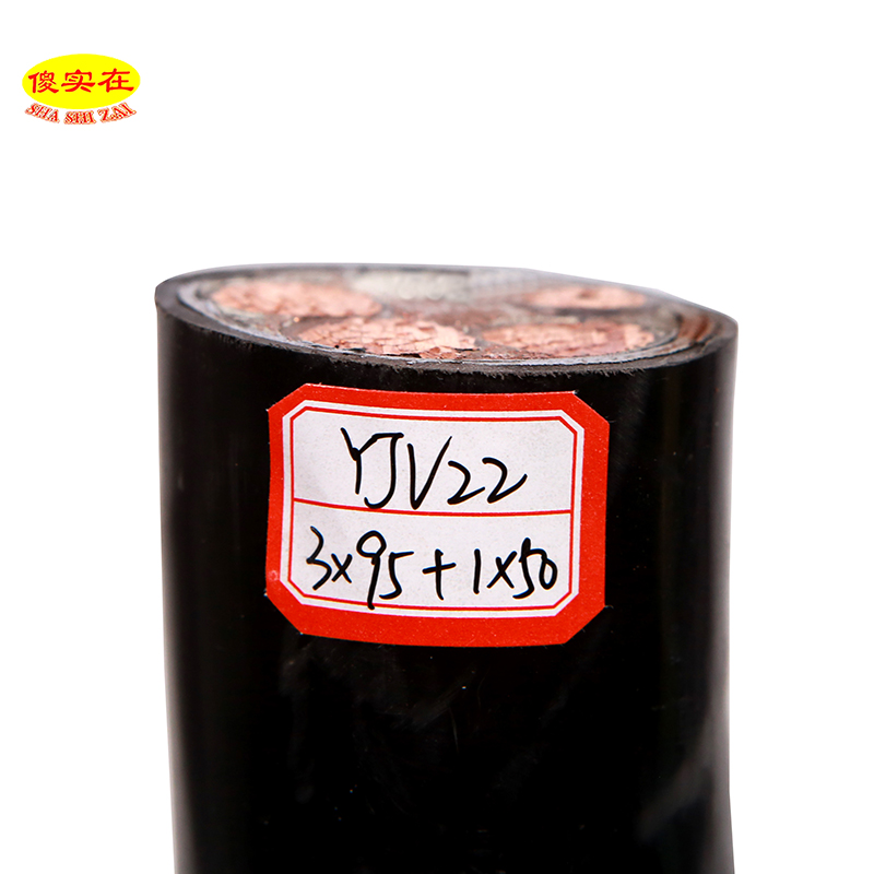 傻实在(SHASHIZAI) 电缆 国标全项保检 YJV22 3*95+1*50 米高清大图