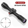 突鹰瞄准镜 SR 8X44SFSS军规后置带水平仪风偏特殊分化高抗震高清晰狙击瞄准器