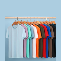 林展广告衫速干t恤定制印logo冰丝圆领T恤 颜色请备注 冰丝 10件装(S-6XL)