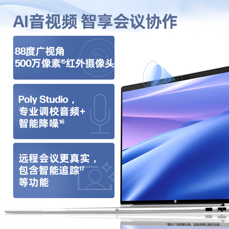 惠普(HP)战66 七代酷睿14英寸轻薄本笔记本电脑(英特尔酷睿Ultra5-125H 16G 1TB 高色域 AI高性能 长续航)升级版高清大图