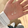 s999纯银莫比乌斯耳钉女百搭设计感日常小众高级感经典耳饰