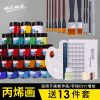 丙烯颜料套装彩绘颜料墙绘t恤陶瓷鞋防水彩绘石头绘画