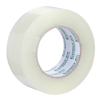 齐心 JP4820-6 普透封箱胶带 48mm*200y 6卷/筒 透明 单位:筒