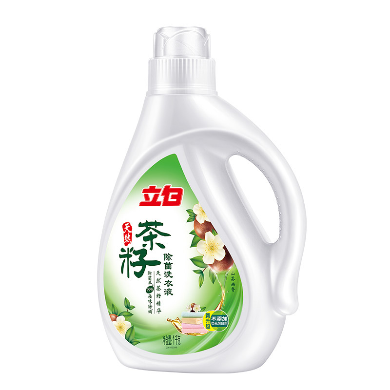 立白天然茶籽除菌洗衣液1kg/瓶
