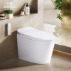 九牧(JOMOO)马桶轻智能家用虹吸大冲力脚感应冲水座便坐便器SQ6646