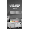 明焌佳宝 不锈钢壁厨 不锈钢吊柜 1800*400*500
