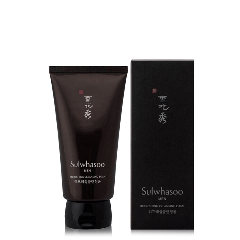 雪花秀Sulwhasoo男士清爽洁面乳150ml 清洁角质深层清洁保湿 控油平衡 | 清洁角质 各种肤质通用 正品保障
