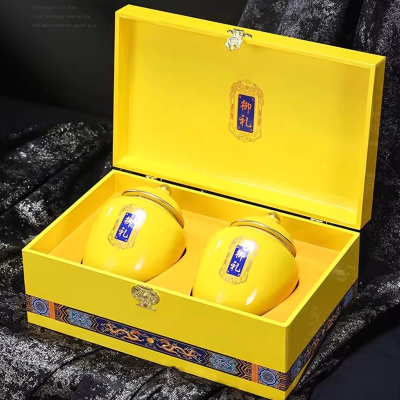 2025新茶特级铁观音乌龙茶500g茶叶礼盒装送人中秋节礼品送长辈高清大图