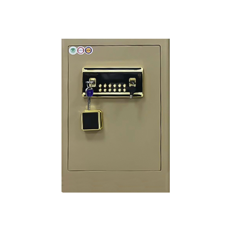 榭邦 品质保险柜5环保喷粉智能锁具加粗锁栓保险柜(400L480W800H) 卡其色高清大图