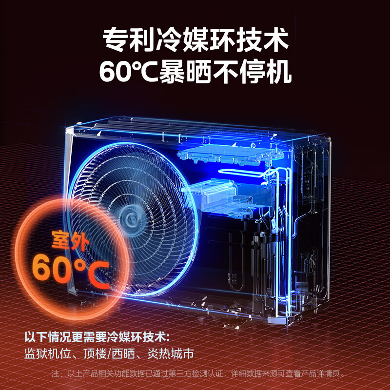 美的(Midea)空调2匹酷省电新一级能效 变频冷暖自清洁壁挂式客厅挂机大卧室防直吹 KFR-46GW/N8KS1-1