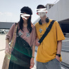梵克公牛情侣T恤男夏季新款宽松印花ins圆领情侣短袖 P30