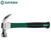 世达(SATA)92308玻璃纤维柄羊角锤0.5磅木工铁锤子起钉榔头家用装修敲击工具