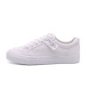 飞跃(FEIYUE)低帮简约百搭皮面小白鞋情侣款