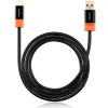 包尔星克 CUBCKCR0010A USB3.0 TYPE-C充电传输两用数据线 尊爵版1米 黑橙色 1根/盒
