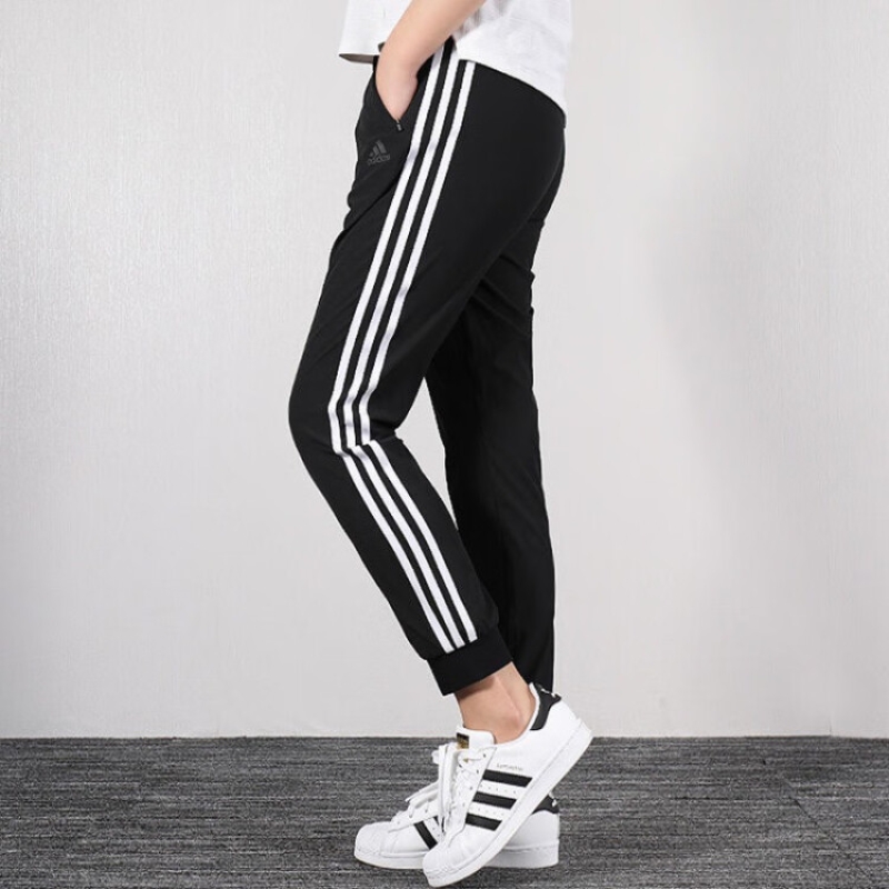 阿迪达斯 (adidas)女裤2022新款运动裤休闲收口小脚裤子训练长裤 DY8696 2XL