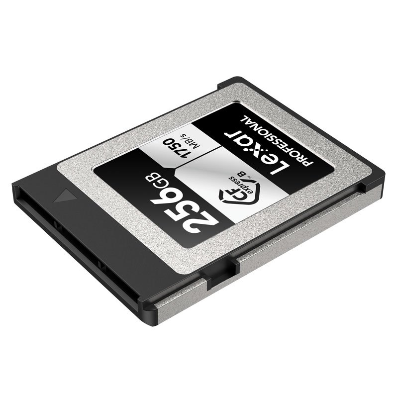 雷克沙(Lexar)256GB高端相机存储卡CFexpress Type-B内存卡读1750MB/s 写1300MB/s