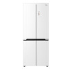 美的(Midea)冰箱435升十字四门智能净化除菌纯平全嵌保鲜智能家用电冰箱BCD-435WUSGPZM 凝光白