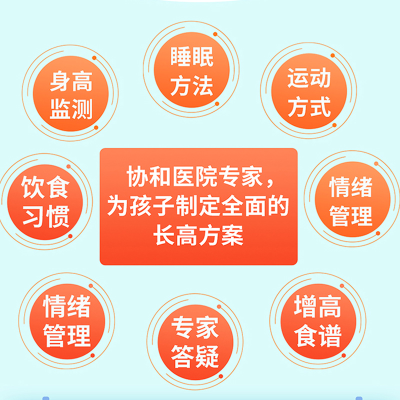 [正版]协和专家说长高让孩子多长10厘米教授博士生导师潘慧著手把手制定长高方案适用0-16岁营养睡眠运动情绪书籍B高清大图
