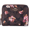 COACH 蔻驰 女钱包女士深咖印花PVC短款钱包钱夹 F31955 IMBMC