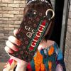 iPhone6s苹果11promax手机壳苹果7/8plus情侣XR腕带xsmax支架挂绳 [腕带古驰深色]单壳 苹果1