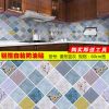 厨房防油贴纸防水橱柜灶台桌面自粘防水墙贴纸卫生间瓷砖贴