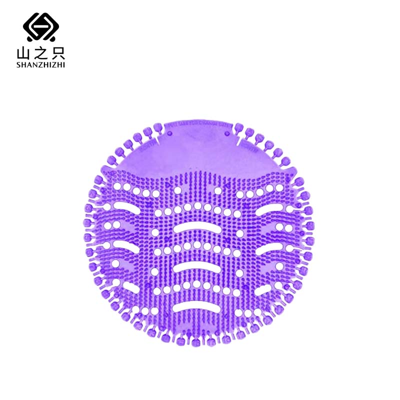 山之只 卫生间小便池圆形毛刺芳香垫 薰衣草味 片