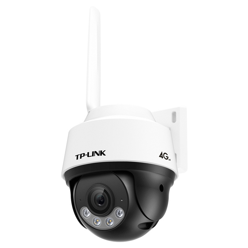 普联 TP-LINK IPC642C-A4G 电源套装版 400万4G云台全彩室外球机室外户外防水防尘网络安防监控摄像头