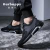 法国芭步仕(Burbupps)夏季2018新款运动男鞋韩版透气潮流休闲鞋英伦跑步网鞋百搭鞋子