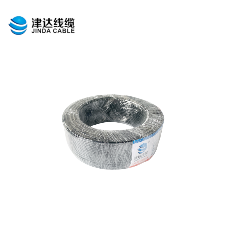津达 铜芯软电线 BVR70黑色450/750V 米高清大图