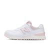 新百伦(New Balance)女跑步鞋轻量透气环保材质春季新款白色粉色