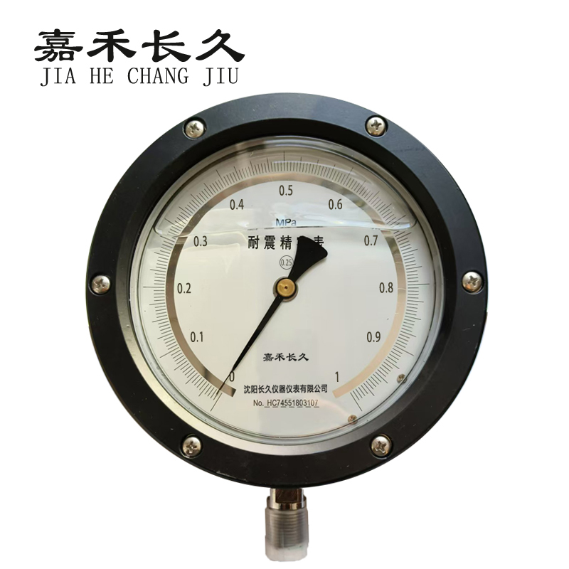 嘉禾长久+耐震抗震精密压力表检测定制型+YBN150 0.25级+块高清大图