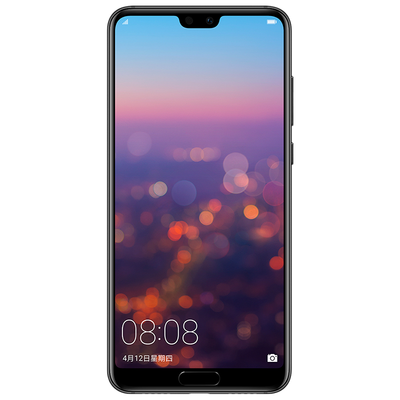 HUAWEI/华为P20 6GB+128GB亮黑色移动联通电信4G手机