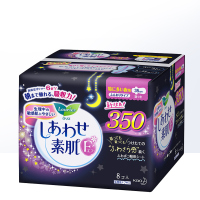 乐而雅(Laurier) F系列35cm夜用卫生巾8片*2包