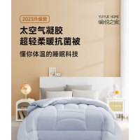 愉悦之家(YUYUEHOME)太空凝胶轻柔抗菌四季被
