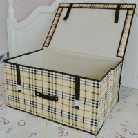 家居收纳箱布艺家用衣服棉被整理箱玩具收纳储物箱子特大号储物盒