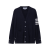 汤姆·布朗 THOM BROWNE 男士羊毛V领针织衫羊毛衫开衫MKC002A Y1014