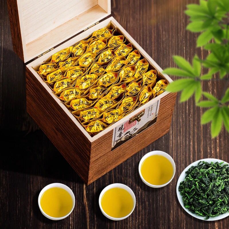 八闽东华茶叶 铁观音春茶新茶 安溪新茶铁观音茶叶浓香型乌龙茶茶叶礼盒装500g高清大图