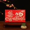 50张结婚请帖创意喜帖婚庆用品中式请柬创意请帖邀请函婚礼信封