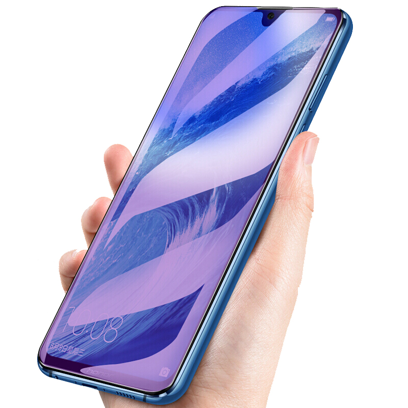 【送硅胶手机壳】轻万华为荣耀8xmax钢化膜huawei全屏抗蓝光honor防紫光非二手免费试用全网通106gb