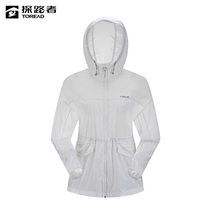 探路者 女式连帽皮肤衣 TAZZAM82214/件
